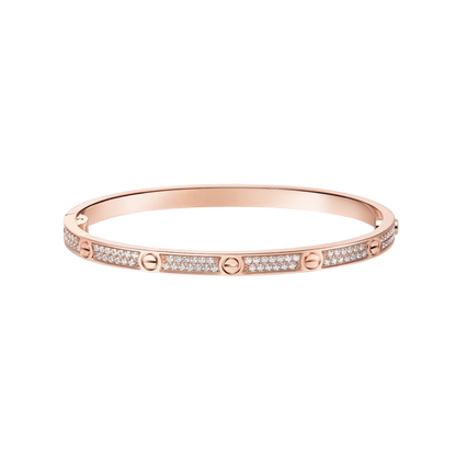 [Peak]CLASSIC 3.65MM LOVE FULL PAVE BANGLE