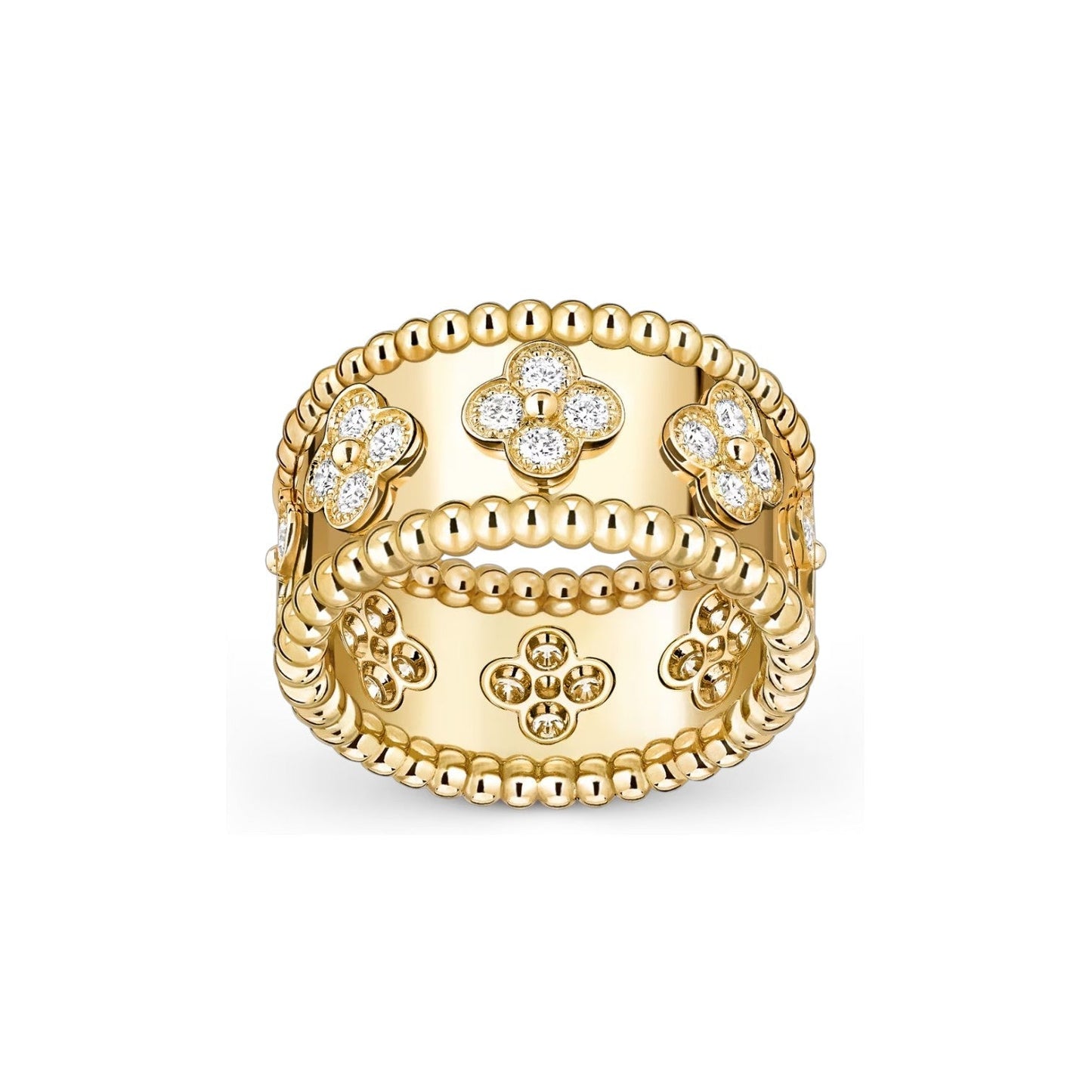 [Peak]KALEIDOSCOPE RADIANCE WIDE BAND RING