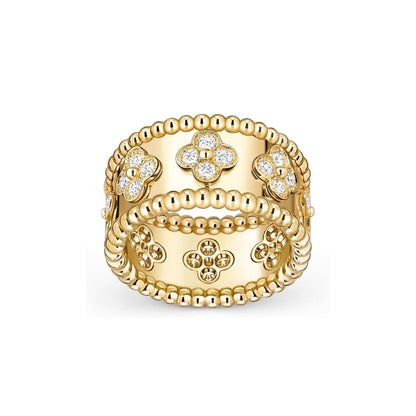 [Peak]KALEIDOSCOPE RADIANCE WIDE BAND RING
