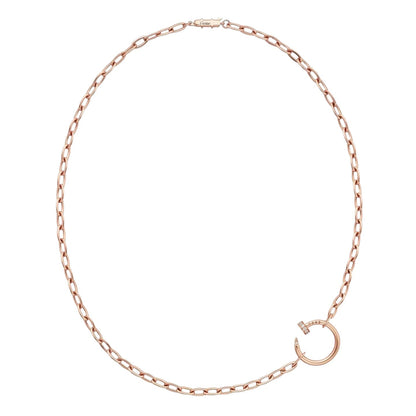 [Peak]CLOU DIAMOND NAIL PENDANT NECKLACE