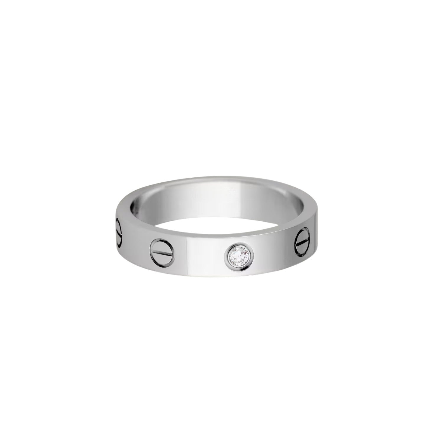 [Peak]LOVE 4MM 1 DIAMOND RING