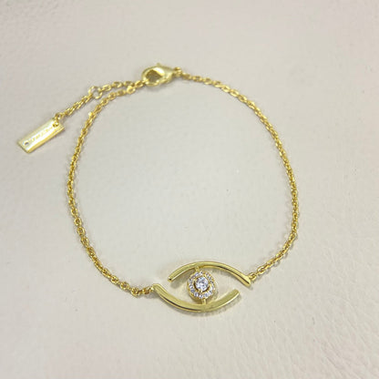 [Peak]LUCKY EYE PAVÉ-SET DIAMOND BRACELET