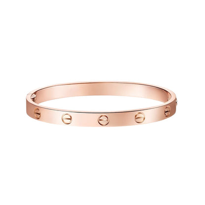 [Peak]CLASSIC 6.1MM LOVE SINGLE-SCREW CLOSURE BANGLE