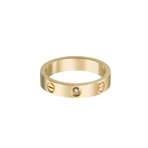 [Peak]LOVE 4MM 1 DIAMOND RING