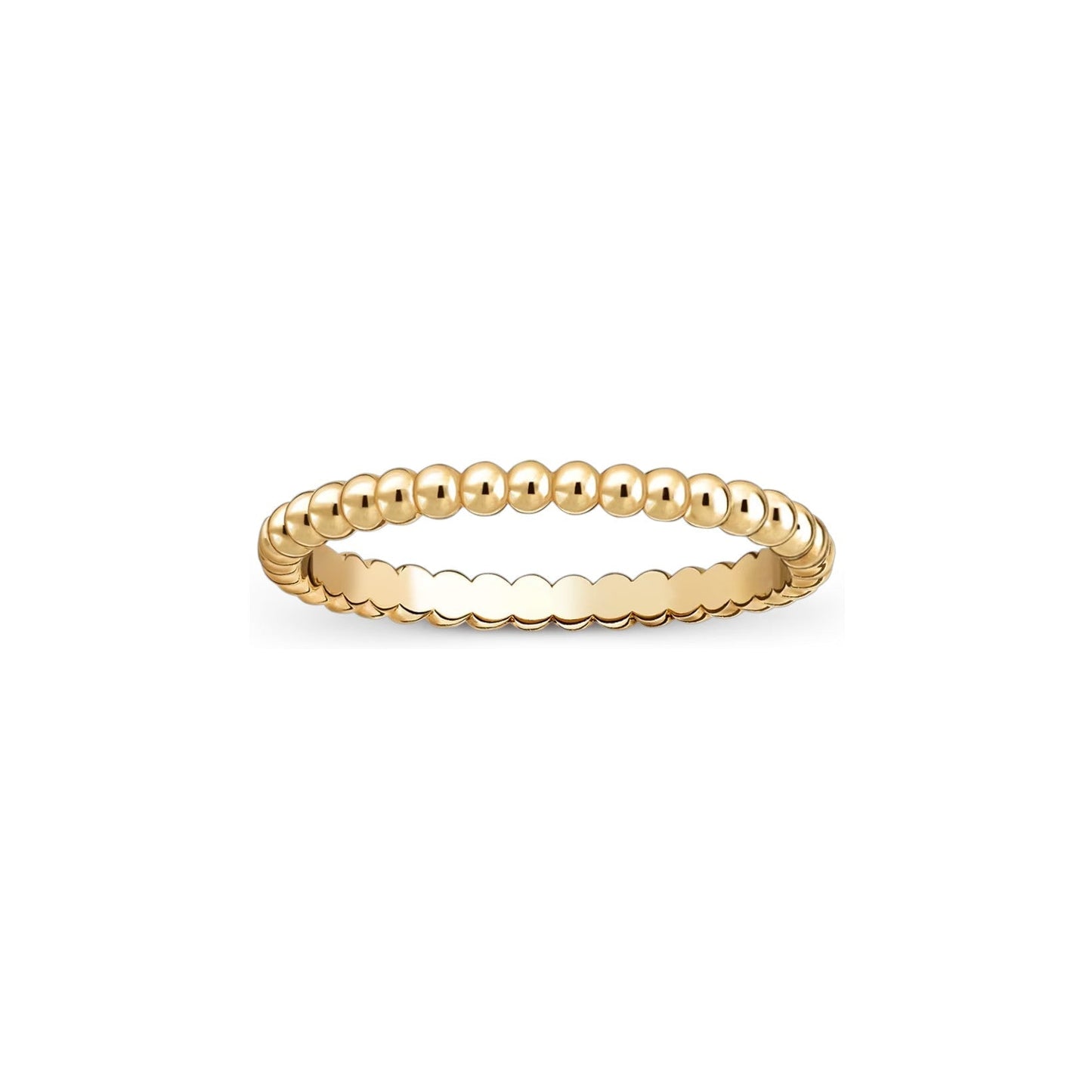 [Peak]SIGNATURE PERLÉE BEADED BAND RING