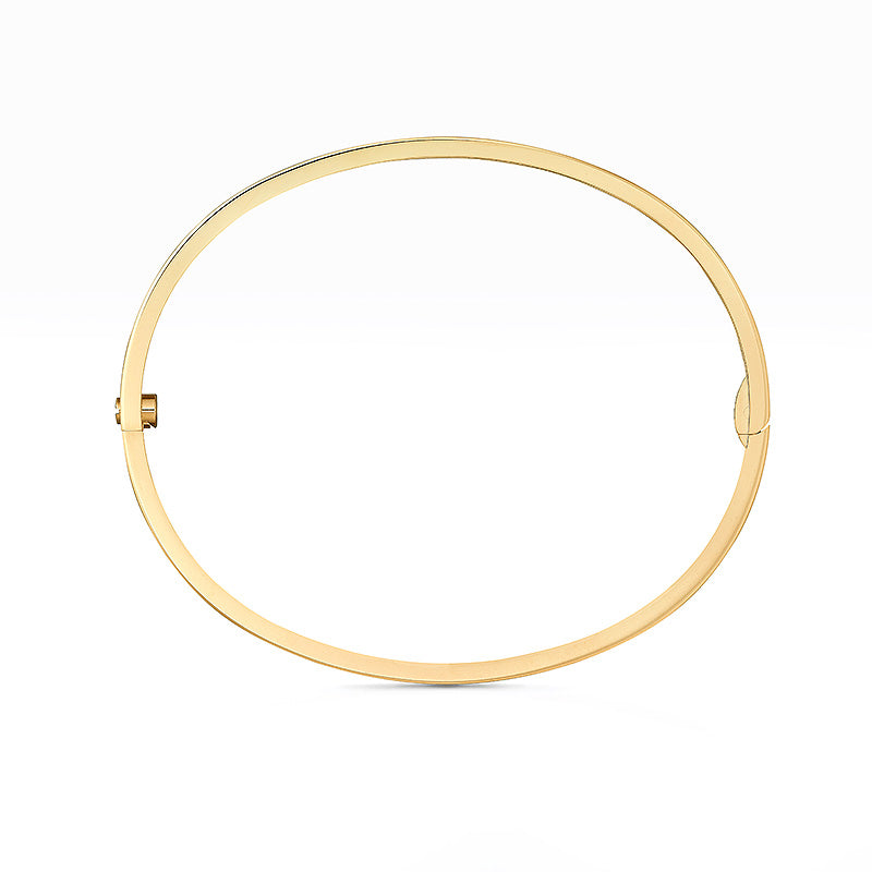 [Peak]LOVE 3.65MM SMALL MODEL BANGLE - 10-DIAMOND
