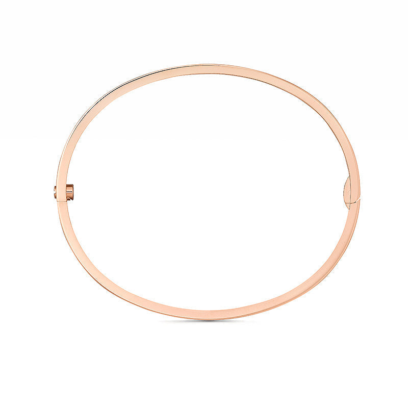 [Peak]LOVE 3.65MM SMALL MODEL BANGLE - 10-DIAMOND