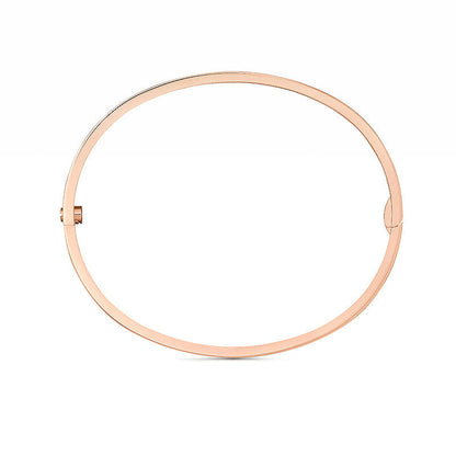 [Peak]LOVE 3.65MM SMALL MODEL BANGLE - 6-DIAMOND
