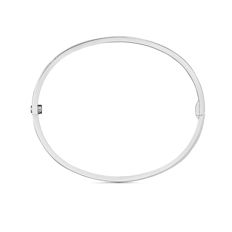 [Peak]LOVE 3.65MM SMALL MODEL BANGLE - 6-DIAMOND