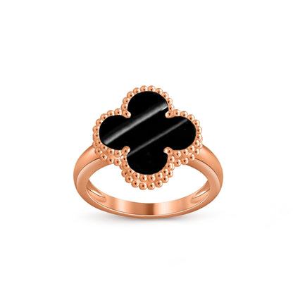 [Peak]LUCKY CLOVER VINTAGE ROSE GOLD RING COLLECTION