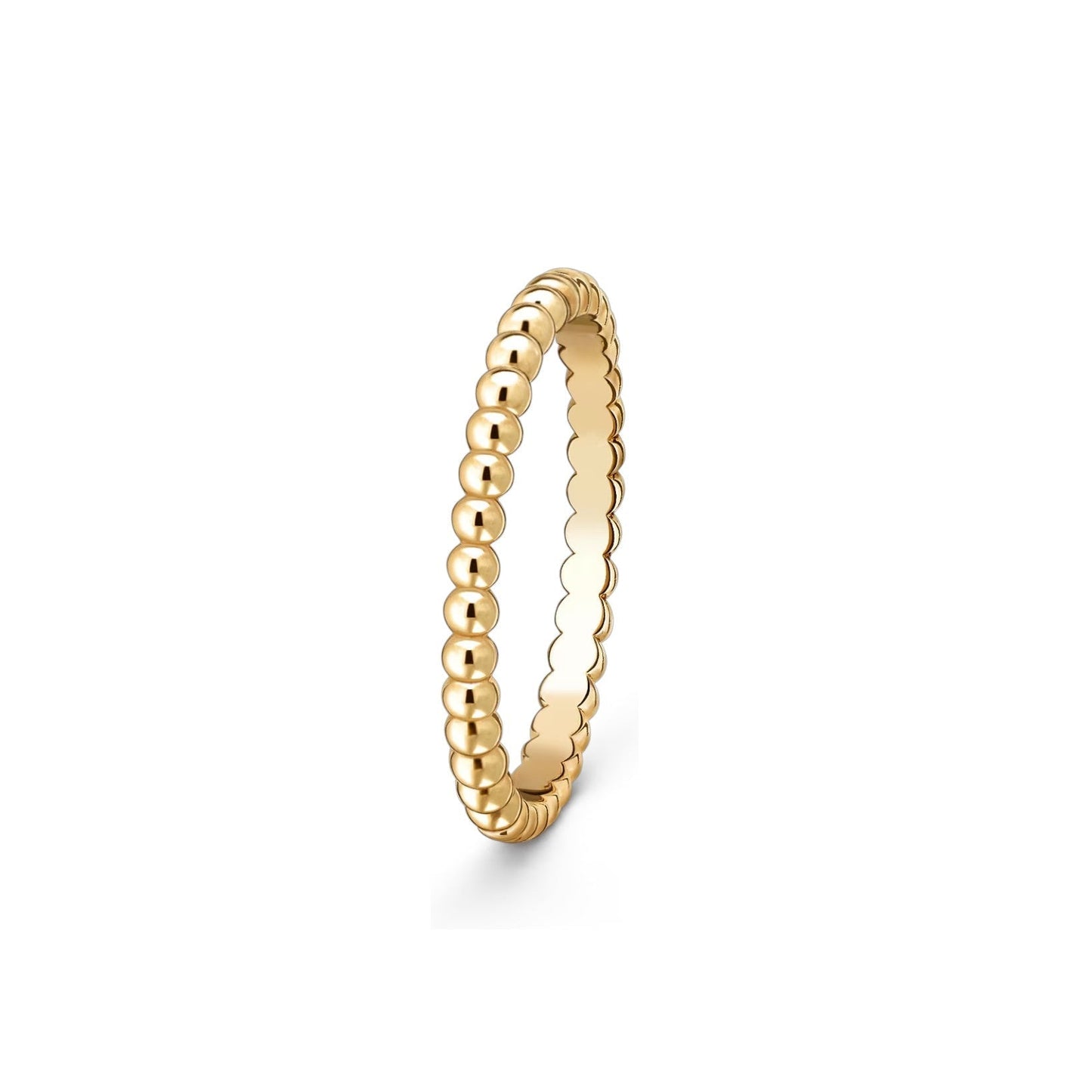 [Peak]SIGNATURE PERLÉE BEADED BAND RING