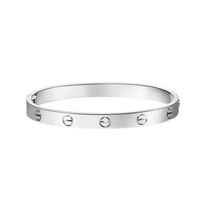 [Peak]CLASSIC 6.1MM LOVE SINGLE-SCREW CLOSURE BANGLE