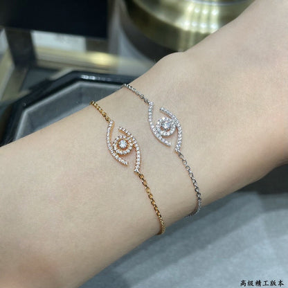 [Peak]LUCKY EYE PAVÉ-SET DIAMOND BRACELET
