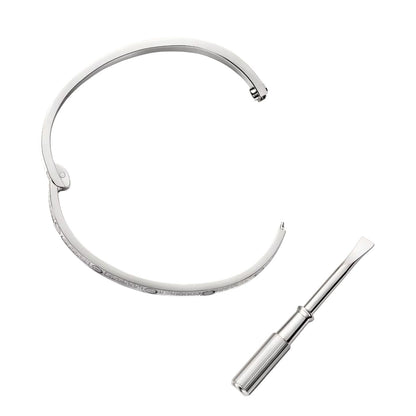 [Peak]CLASSIC 3.65MM LOVE FULL PAVE BANGLE