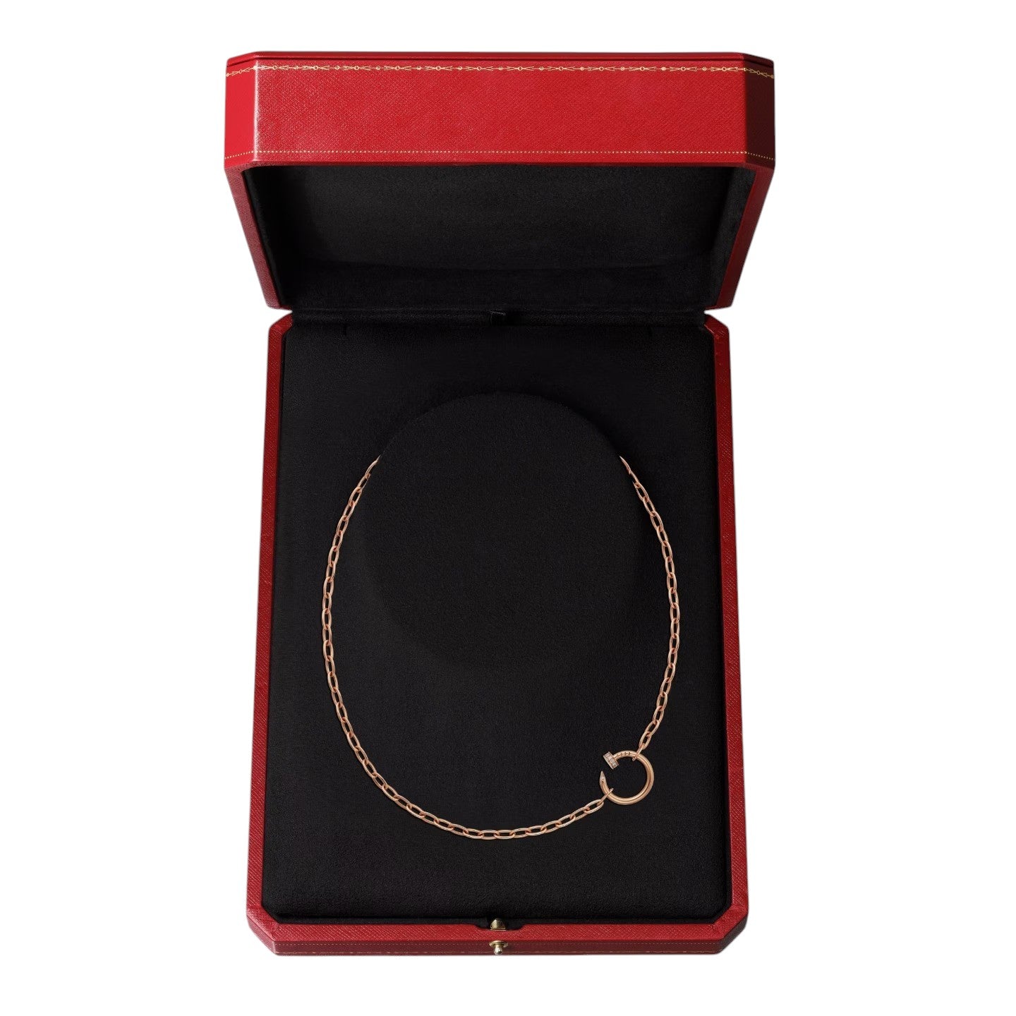 [Peak]CLOU DIAMOND NAIL PENDANT NECKLACE