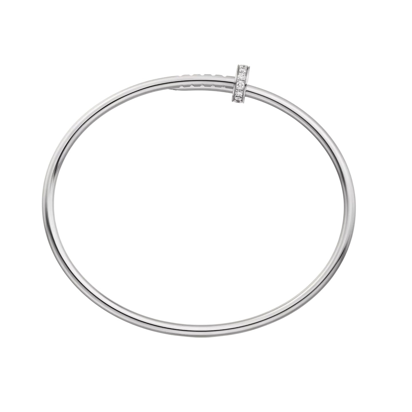 [Peak]JUSTE UN CLOU 2.5MM SMALL MODEL DIAMOND BANGLE