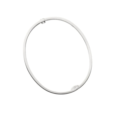[Peak]CLASSIC 6.1MM LOVE SINGLE-SCREW CLOSURE BANGLE - 4-DIAMOND