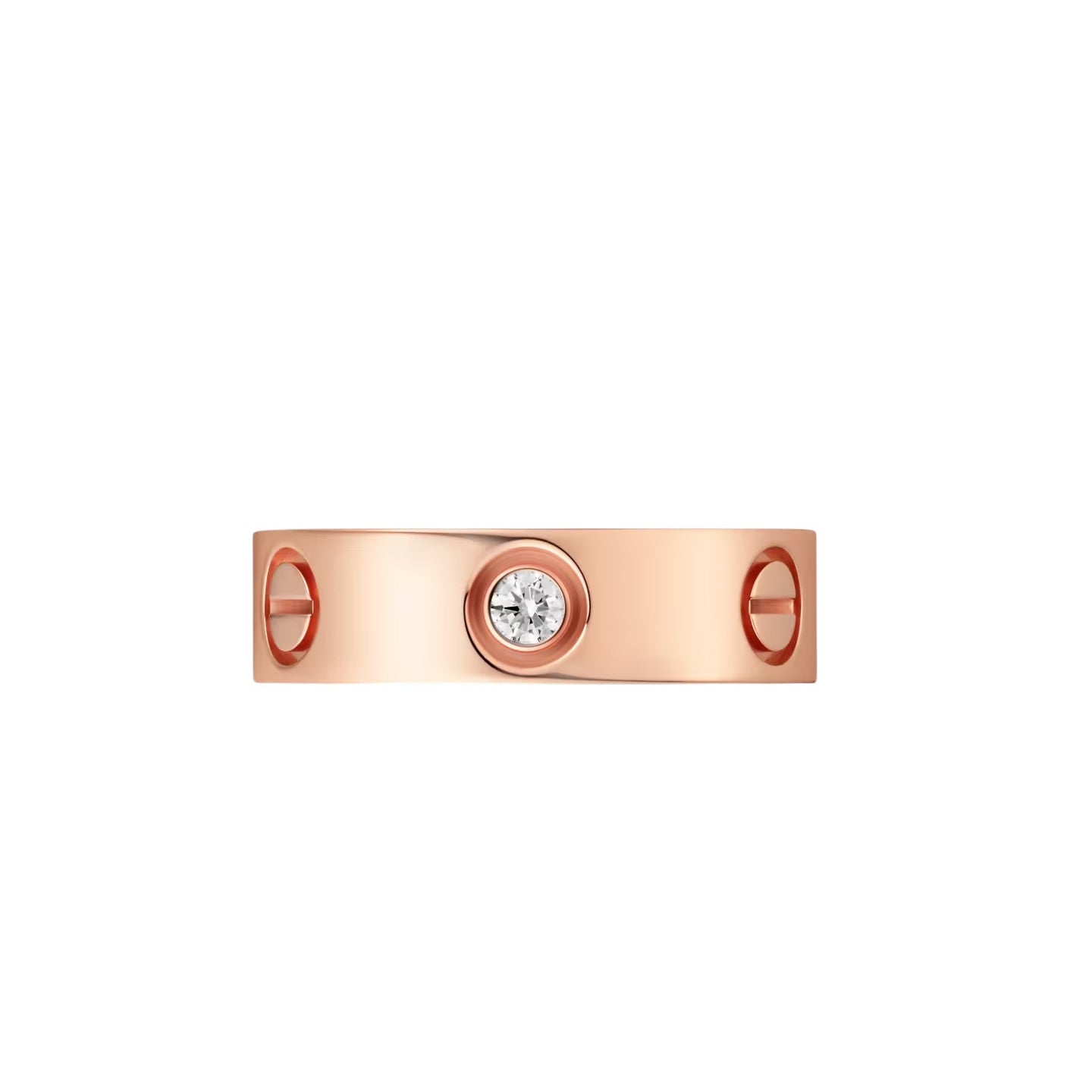 [Peak]LOVE 5.5MM 3 DIAMONDS RING