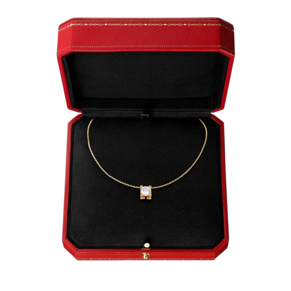 [Peak]C DE PENDANT DIAMOND NECKLACE