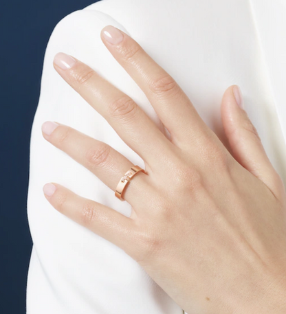 [Peak]ALLIANCE LIENS VIDENCE DIAMOND 4MM RING