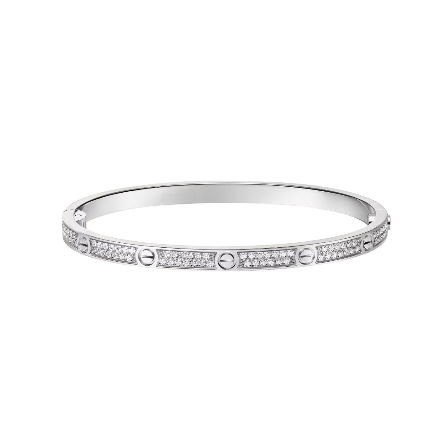 [Peak]CLASSIC 3.65MM LOVE FULL PAVE BANGLE