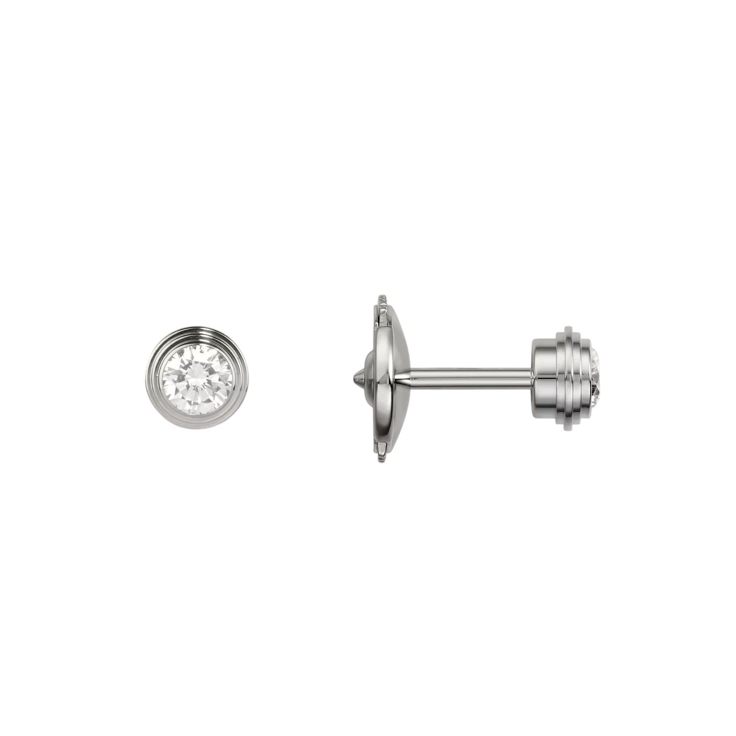 [Peak]D'AMOUR 5MM DIAMOND STUD EARRINGS