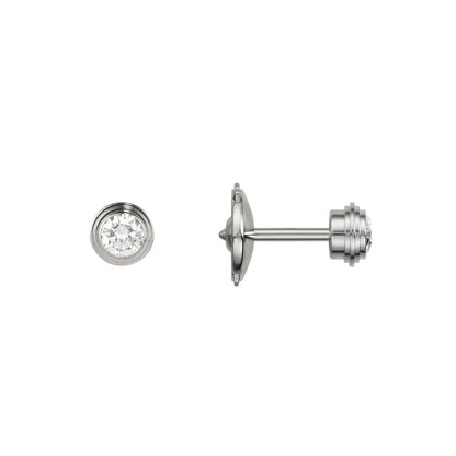 [Peak]D'AMOUR 5MM DIAMOND STUD EARRINGS