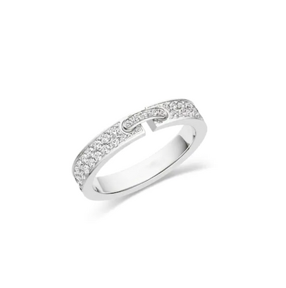 [Peak]ALLIANCE LIENS VIDENCE PAVED DIAMOND 4MM RING