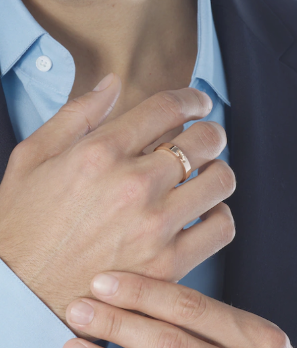 [Peak]ALLIANCE LIENS VIDENCE DIAMOND 4MM RING