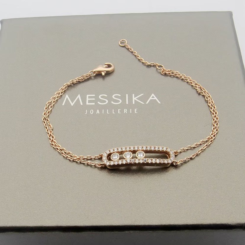 [Peak]MOVE CLASSIQUE PAVÉ DIAMOND BRACELET