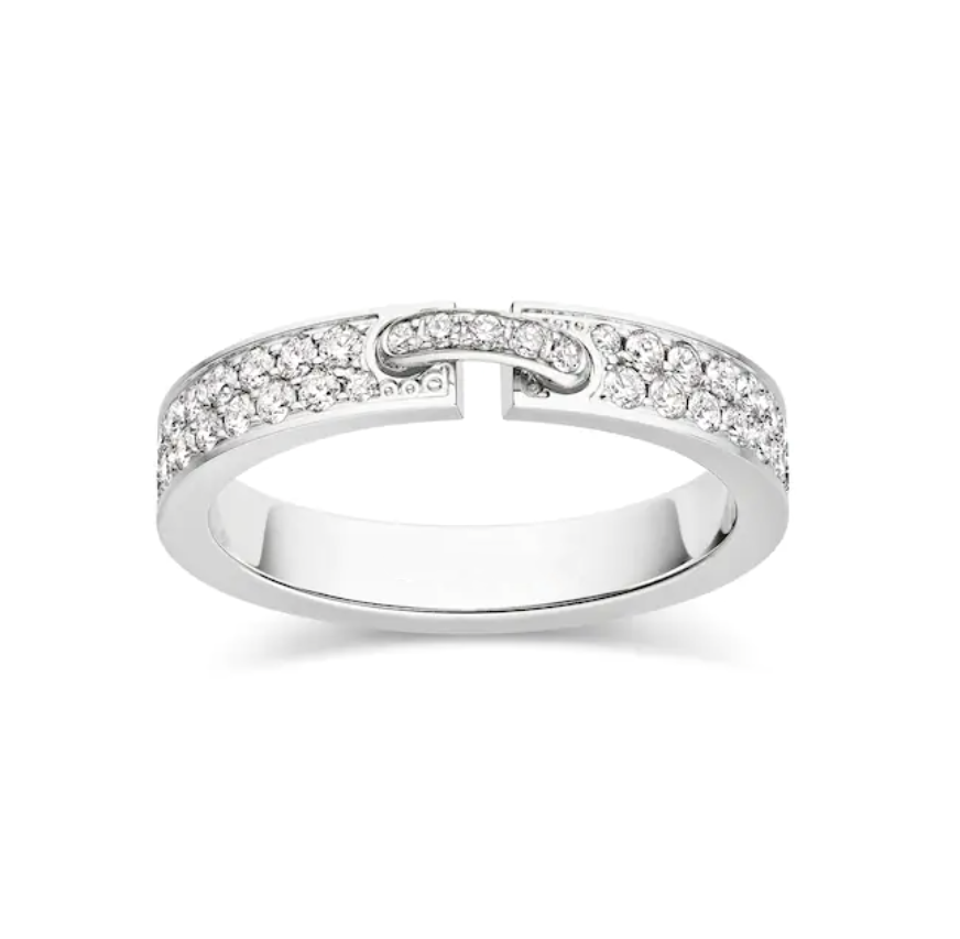 [Peak]ALLIANCE LIENS VIDENCE PAVED DIAMOND 4MM RING