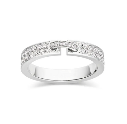 [Peak]ALLIANCE LIENS VIDENCE PAVED DIAMOND 4MM RING