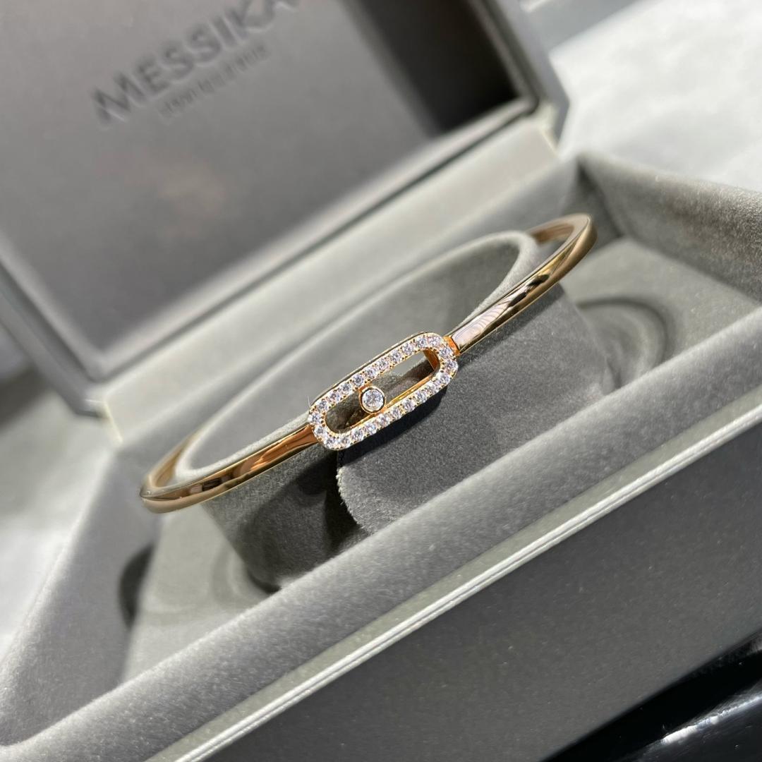 [Peak]MOVE UNO PAVÉ FLEX BANGLE (MEDIUM)