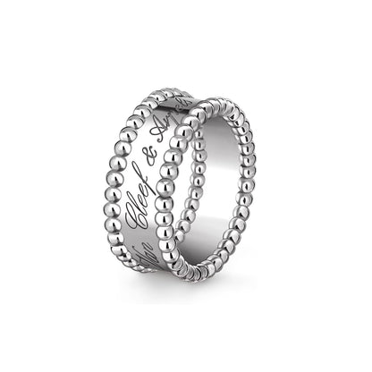 [Peak]SIGNATURE DUAL-BEADED BAND RING