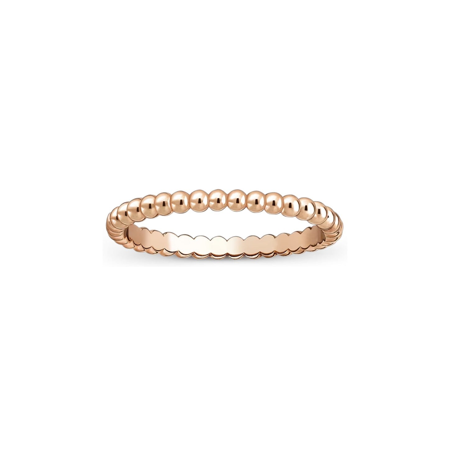 [Peak]SIGNATURE PERLÉE BEADED BAND RING