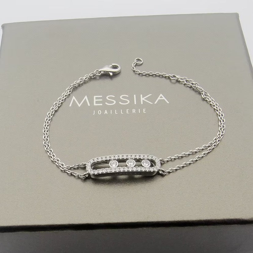 [Peak]MOVE CLASSIQUE PAVÉ DIAMOND BRACELET