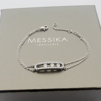 [Peak]MOVE CLASSIQUE PAVÉ DIAMOND BRACELET