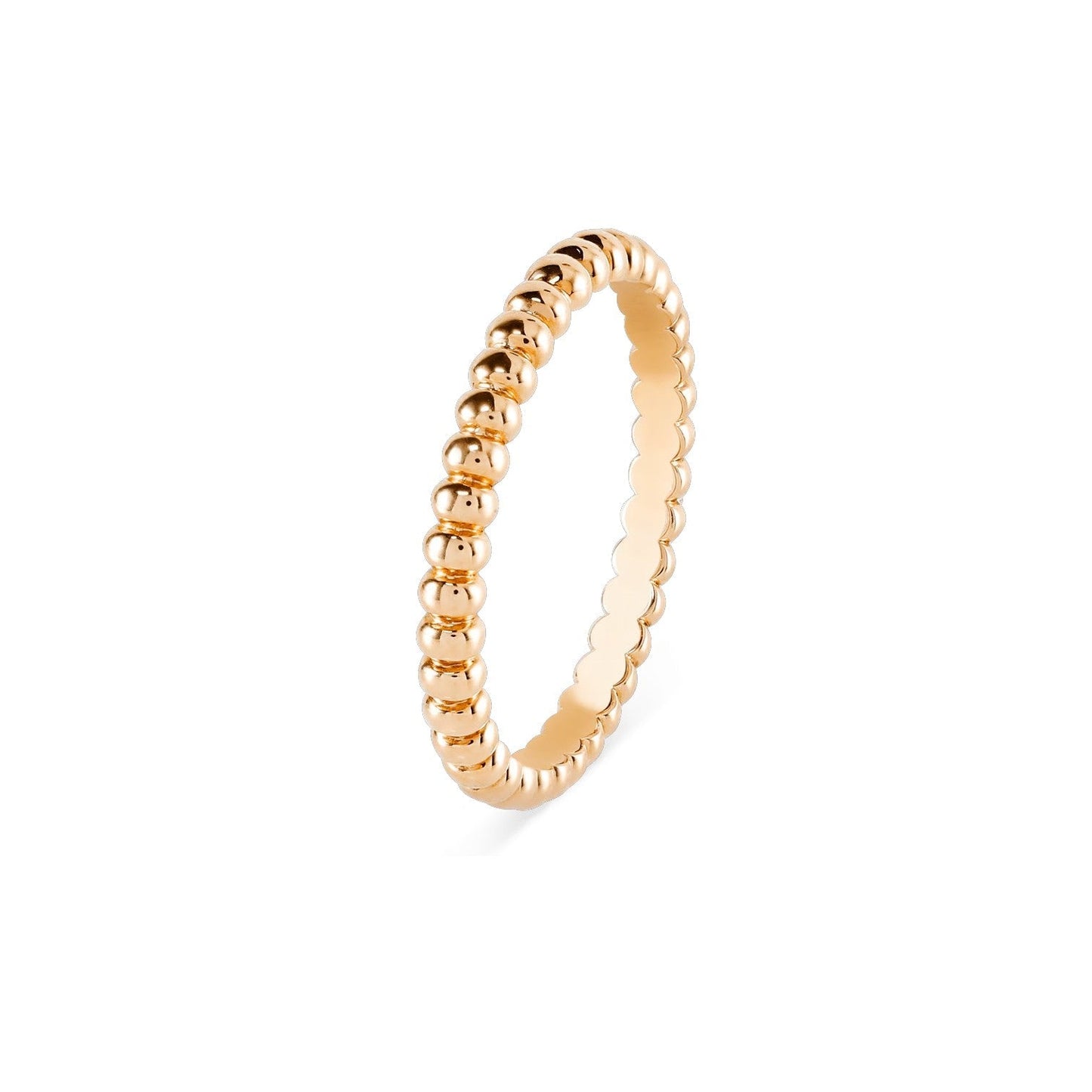 [Peak]SIGNATURE PERLÉE BEADED BAND RING