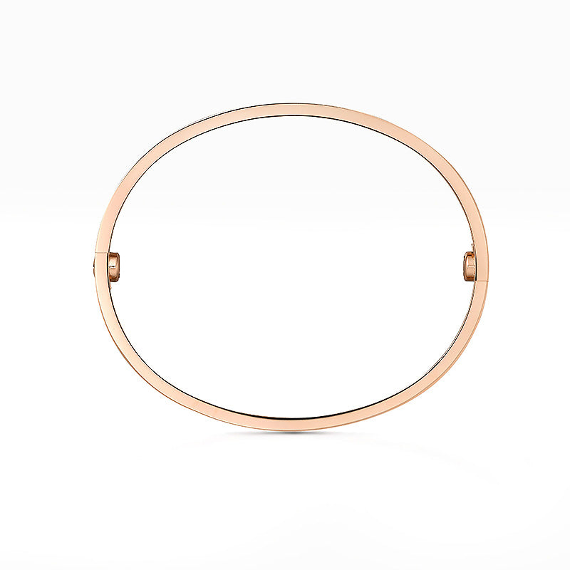 [Peak]CLASSIC 6.1MM LOVE BANGLE - 4-DIAMOND