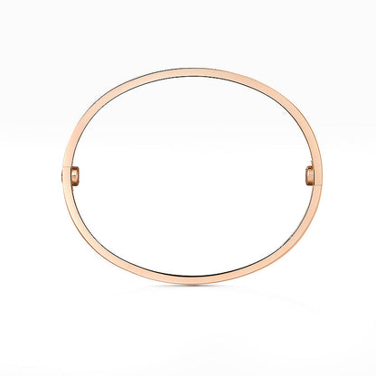 [Peak]CLASSIC 6.1MM LOVE BANGLE - 4-DIAMOND