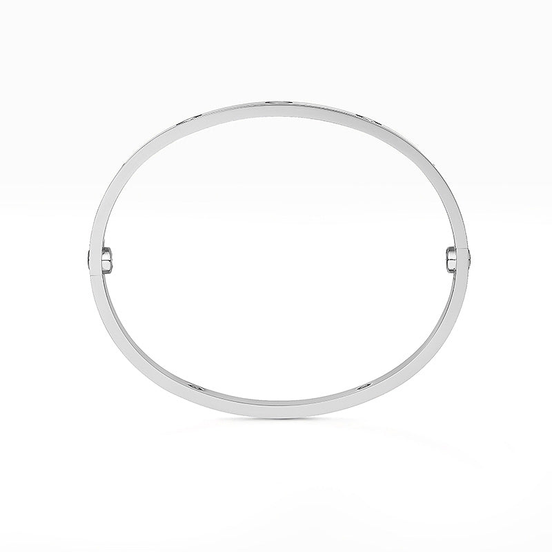 [Peak]CLASSIC 6.1MM LOVE BANGLE - 4-DIAMOND