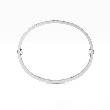 [Peak]CLASSIC 6.1MM LOVE BANGLE - 4-DIAMOND