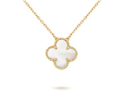 [Peak]15MM CLOVER FLOWER PENDANT NECKLACE COLLECTION