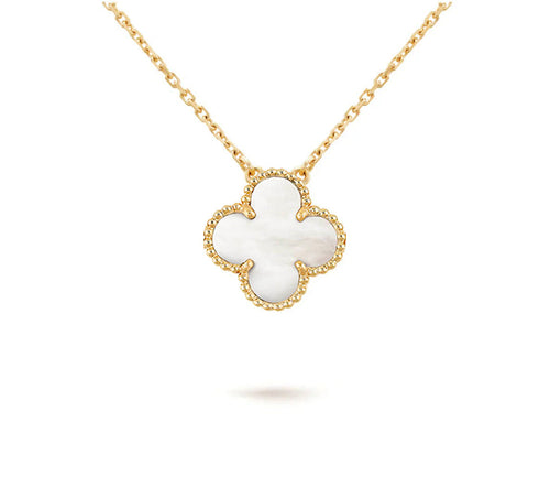 [Peak]15MM CLOVER FLOWER PENDANT NECKLACE COLLECTION