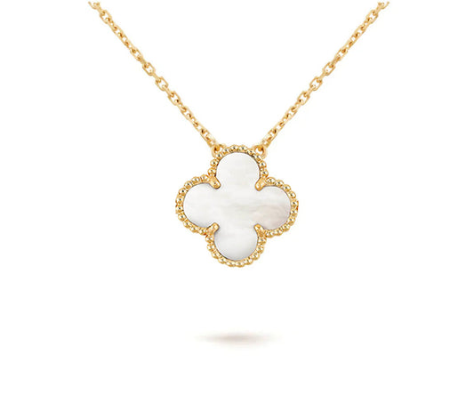 [Peak]15MM CLOVER FLOWER PENDANT NECKLACE COLLECTION