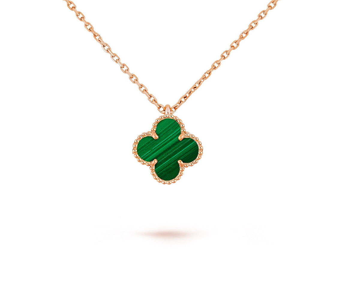 [Peak]9.5MM MINI CLOVER PENDANT NECKLACE COLLECTION