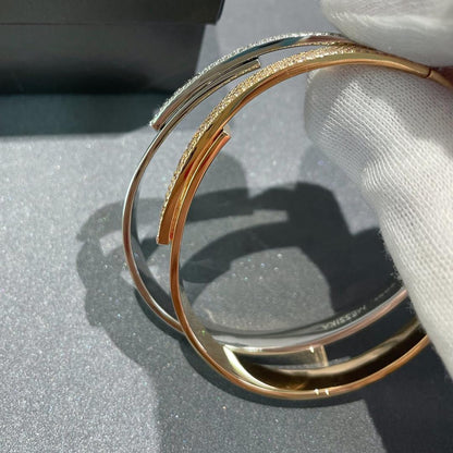 [Peak]MOVE NOA PAVÉ DIAMOND BANGLE BRACELET