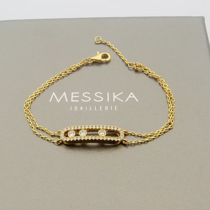 [Peak]MOVE CLASSIQUE PAVÉ DIAMOND BRACELET