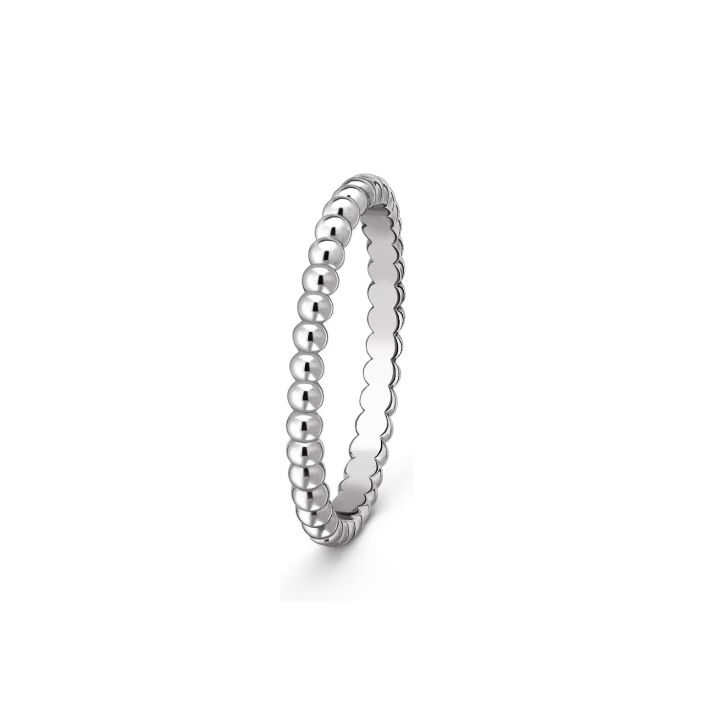 [Peak]SIGNATURE PERLÉE BEADED BAND RING