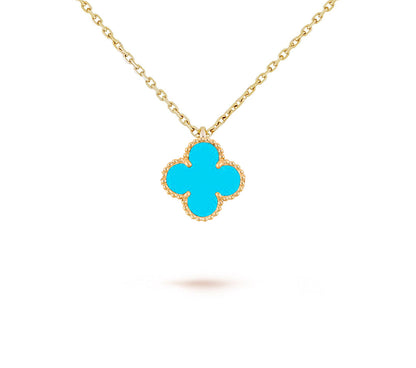 [Peak]9.5MM MINI CLOVER PENDANT NECKLACE COLLECTION